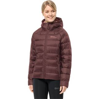 Jack Wolfskin Women's Nebelhorn Down Hoody Dark Maroon, XS