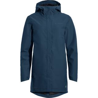 Vaude Women's Cyclist Padded Parka II Cykeljakke Damer størrelse 40 farve blå