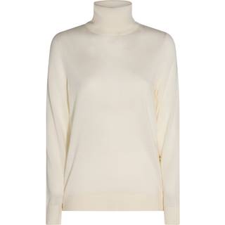 MK Merino Wool Polo neck Jumper - Natural - Michael Kors - L