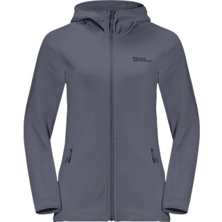 Jack Wolfskin Women's Baiselberg Hooded Full Zip Dolphin, L