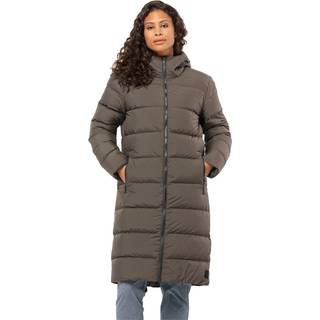 Jack Wolfskin Women's Frozen Palace Coat Cold Coffee, L