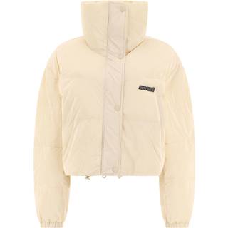Marant Etoile Telia cropped puffer jacket - neutrals - XL