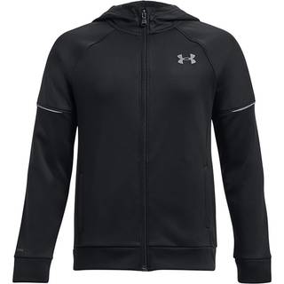 Jakke med hætte Under Armour UA AF Storm FZ Hoodie-BLK 1379285-001 Størrelse YSM