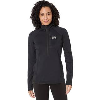 Mountain Hardwear Women's Polartec Power Grid Half Zip Fleecesweatere Damer størrelse M farve sort