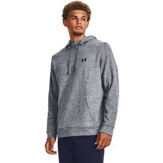 Sweatshirt med hætte Under UA Armour Fleece Twist HD-GRY 1373354-012 Størrelse M
