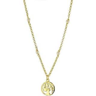 trendor 51361 Lebensbaum Collier 925 Sterlingsilber Goldplattiert