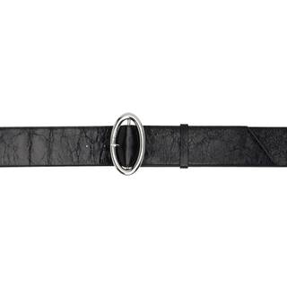 The Attico Leather belt - black - 80CM