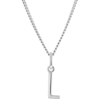 trendor 15210-L Damen-Kette mit Buchstabe L Anhänger Silber 925