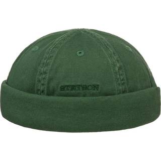 Stetson Stetson Docker Cotton - Grøn Bomulds Cap, 57 (M) / Grøn / Docker Cap