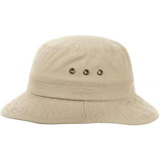 Stetson Bucket Delave Organic Cotton UPF40+, sand-M