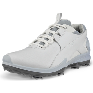 ECCO M Golf Biom Tour - Golfsko i vandtæt i læder med spikes til herrer - Hvid - Size: 45 (UK 10.5-11)