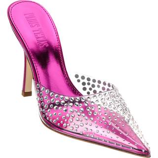 Paris Texas Hollywood embellished PVC mules - pink - EU 38