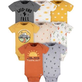 Gerber Baby 8-Pack Kortrmede Onesies Bodysuits Southwest 3-6 mneder