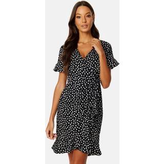 Henna Dot 3/4 Wrap Dress