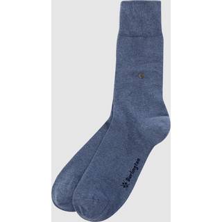 Burlington Herren Socken blau Baumwolle & Mix unifarben