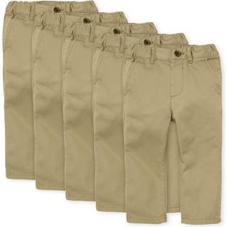 B?rnenes sted Baby Boys 'og Toddler Stretch tynde Chino-bukser H?r 5-Pack 6-9 m?neder