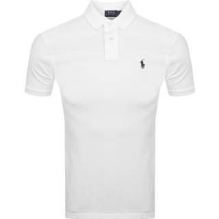 Polo Ralph Lauren Herren Polo-Shirt weiß Slim Fit