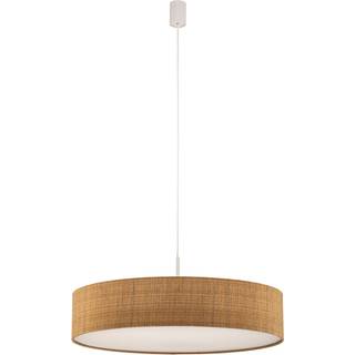 Hængelampe Turda Nowodvorski Lighting, dæmpbar, Messing/guld, Stue/spisestue, Tekstil/stof/silke, Moderne