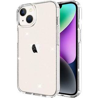 Stylish Glitter Series iPhone 14 TPU Cover - Gennemsigtig