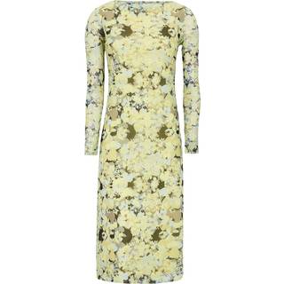 Soft Rebels Samara Midi Dress SR223-301 Kjole - Fragment flower lime