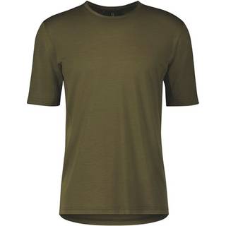 SCOTT Commuter Merino T-shirt, Grøn - Størrelse XX-Large