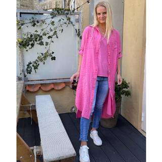 Marta Du Chateau skjortekjole 9259 - Fuxia - S/M