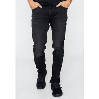 LEE LUKE SLIM TAPERED STRETCH GRÅ/SORT 33/34