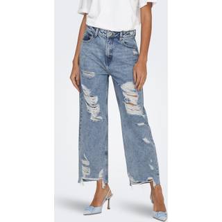 Onldad Høj Talje Straight Fit Jeans