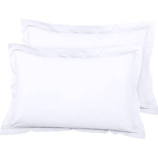 Royale Linens Pillow Shams 2 Pack Euro St?rrelse 26x26 tommer - B?rstet 1800 mikrofiber - Bed Pillow Shams Wrinkle & Fade Resistent Super Soft an