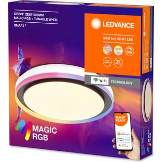 LEDVANCE SMART+ WiFi Orbis Zest loft, RGBW, sort
