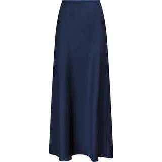 Neo Noir Vicky Heavy Sateen Nederdel - Mørkeblå - str. 36