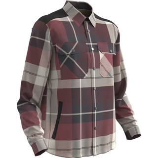 MASCOT® Flannel skjorte med fiberpelsfór Bordeaux Ternet 23104-446-299 S