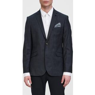 Sunwill 2015-7001 herreblazer i modern fit Herre / Blazer Navy 48