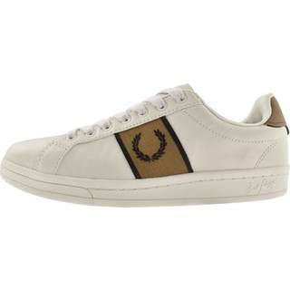 Fred Perry Herren Sneaker weiß Glattleder