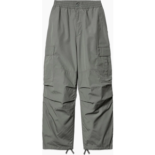 W' Jet Cargo Pant - Smoke Green Rinsed - Carhartt WIP - Grøn XS