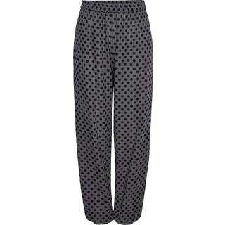PIECES dame bukser PCALICE - Magnet BLACK DOTS - XS