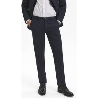 Sunwill 10504-7116 uldbukser i modern fit Herre / Bukser Navy 98
