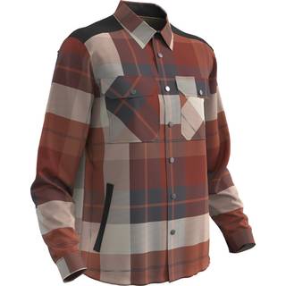 MASCOT® Flannel skjorte med fiberpelsfór Efterårsrød Ternet 23104-446-298 M