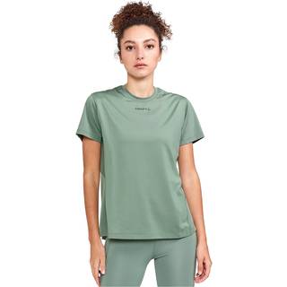 Craft ADV Essence SS Tee - Slim Fit, Genanvendt Polyester, Komfortabel Træningstrøje Dame XS