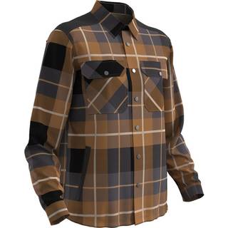 Mascot skjorte flannel ternet Brun mix                    xl 23104-446-598