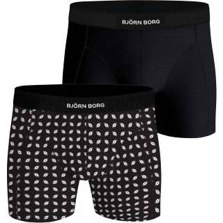 Björn Borg 2-pak Premium Cotton Stretch Boxer 2633 - Black/White - XX-Large