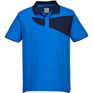 PW2 Polo T-Shirt S/S Royal/Navy (Størrelse: Small)