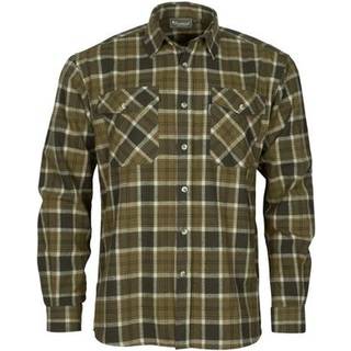 Pinewood Härjedalen skjorte, h.olive/khaki-M