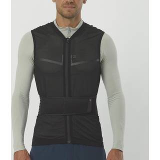 Salomon Flexcell Pro Vest, rygskjold, sort