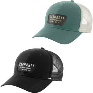 CARHARTT Kasket Mesh Back Crafted Patch Cap SLATE GREEN OFA