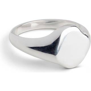 Enamel - Luna signetring i sølv**