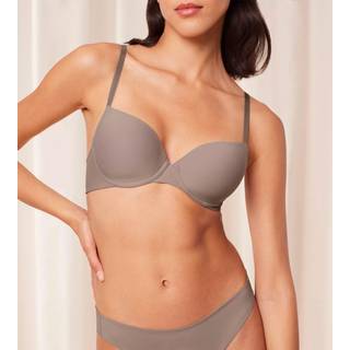 Triumph Pure Micro WHP BH med bøjle, brun, Størrelse: 65F, Dame