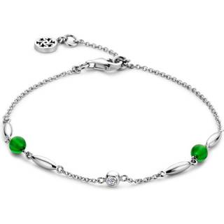 Cornelia Bracelet Sterling Sølv Armbånd fra Spirit Icons med Grøn Agat