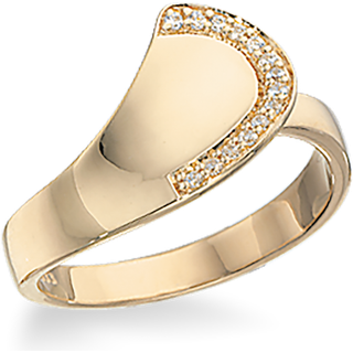 8 Karat Guld Ring fra Scrouples 711523