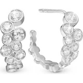 Christina Jewelry Bubbles sølv øreringe med zirkon